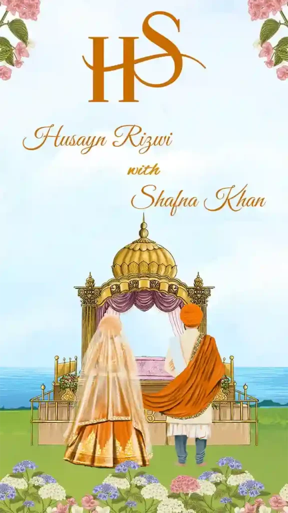 Beautiful Punjabi Wedding Invitation Video for Couples HD